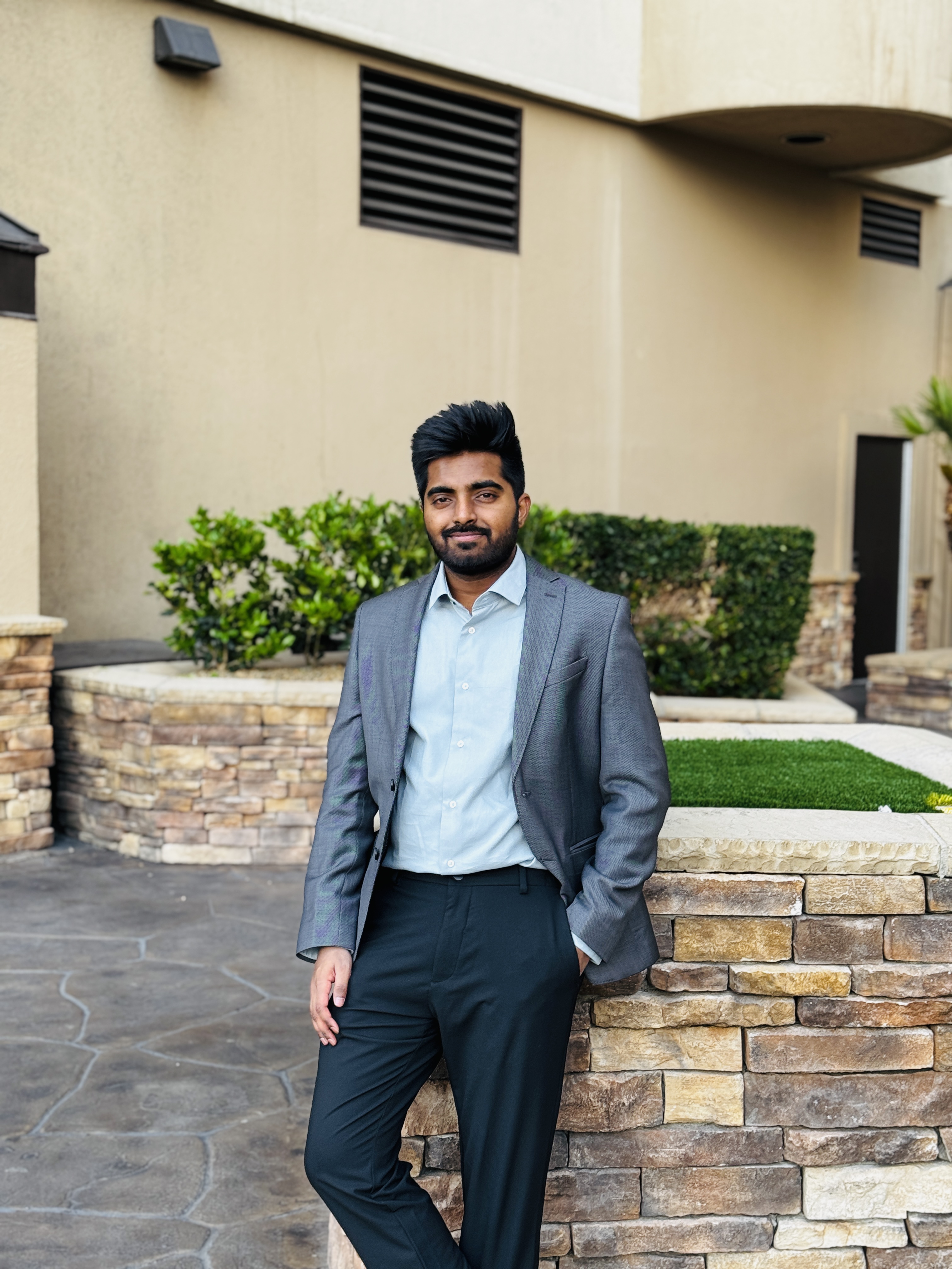 Nithish Reddy - Professional portrait in business attire